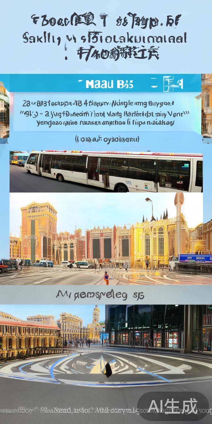 公交线路：澳门的公共汽车网络发达，途径多个主要地区