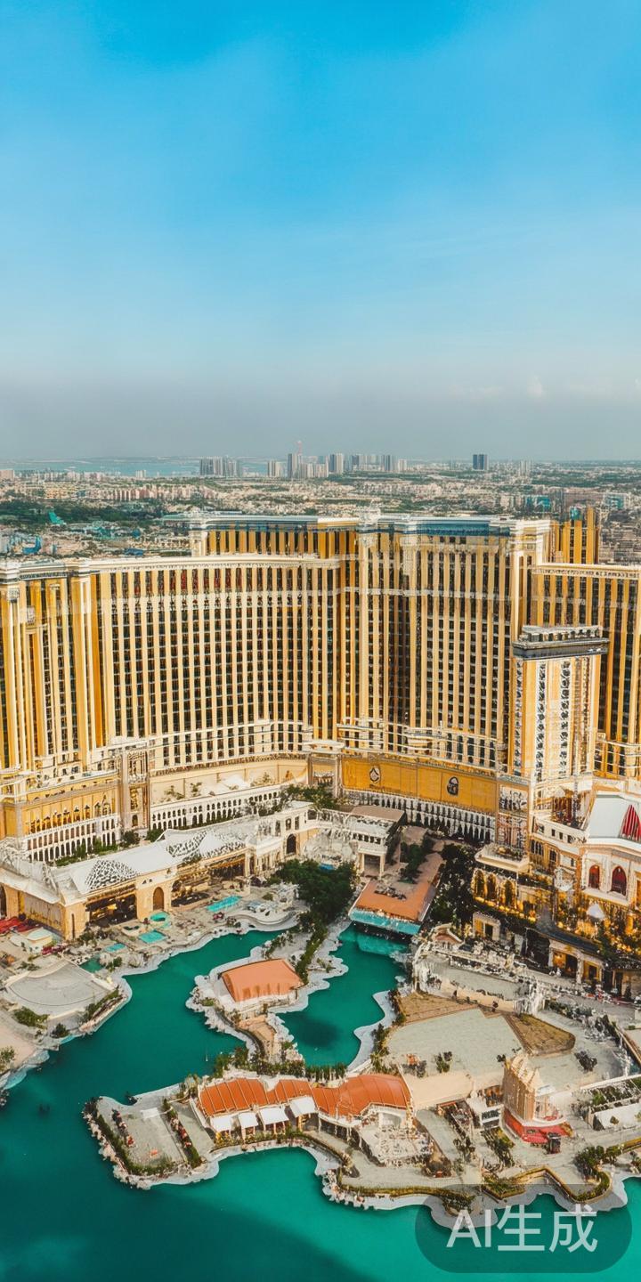 澳门威尼斯人度假村位于澳门特别行政区的核心区域——