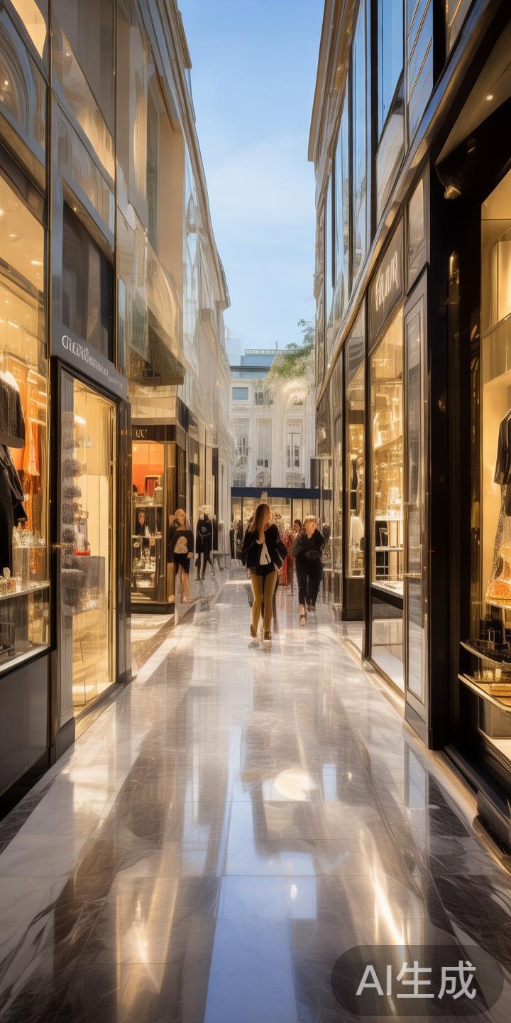 奢华购物体验
漫步在由众多国际奢侈品牌组成的购物