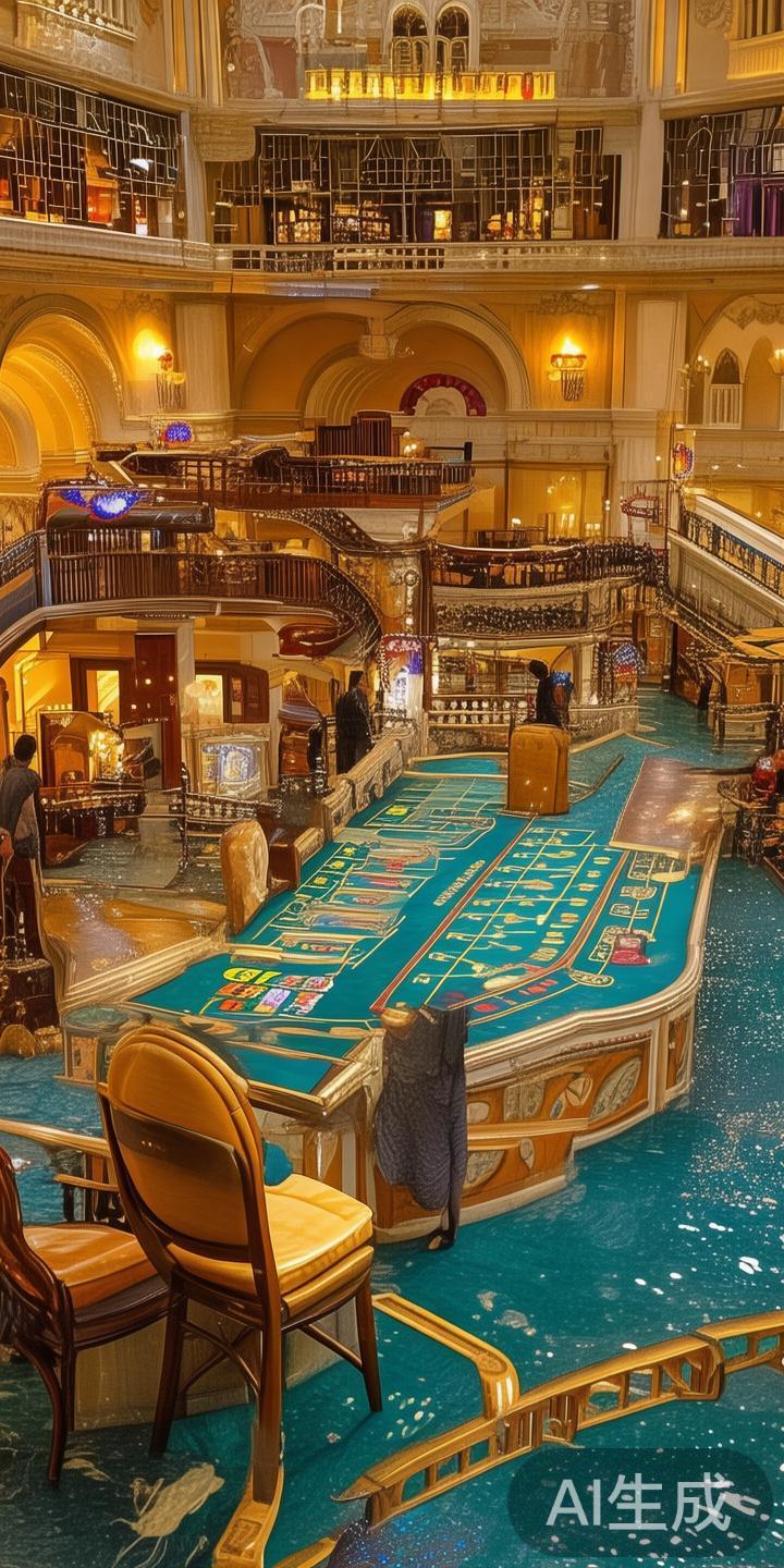 在澳门威尼斯人度假村酒店中，享受一场豪华盛大的娱乐